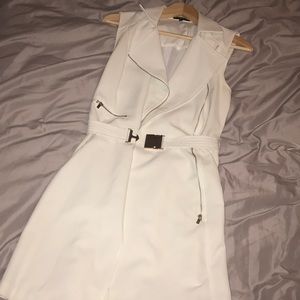 White blazer dress